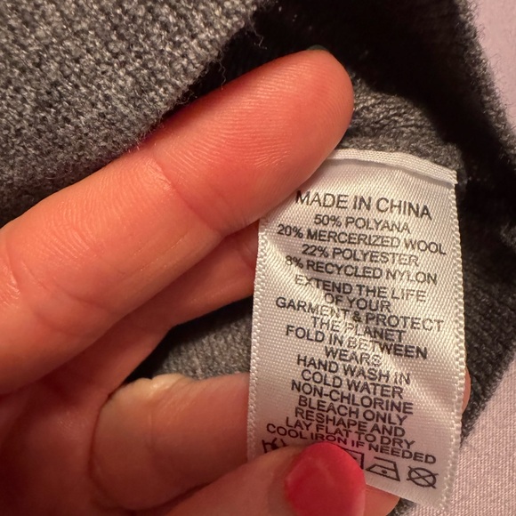 NWT Hill House Maude sweater in grey - Picture 9 of 9